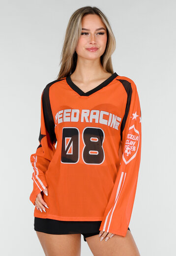 Oranje Mesh Longsleeve Jersey