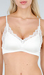 Witte Kanten Bralette met Pads