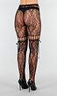 Zwarte Kanten Fishnet Panty