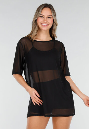 See-Through Cover-up T-Shirt
