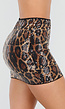 Panterprint Rok met Pailletten en Stretch
