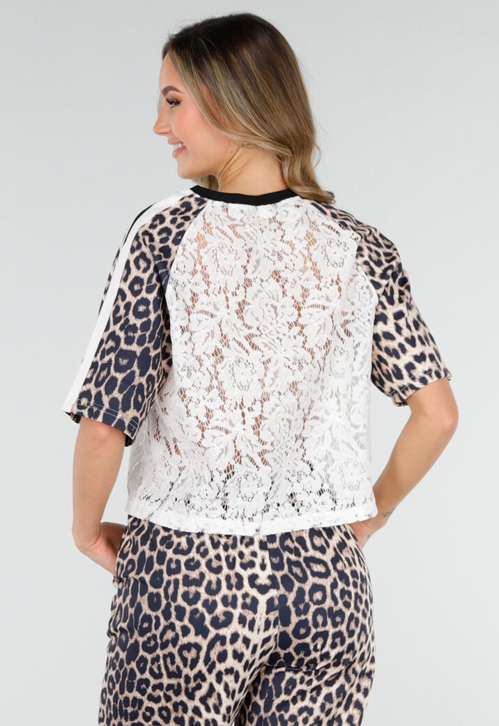 Panterprint Kant Set met Top en Broek