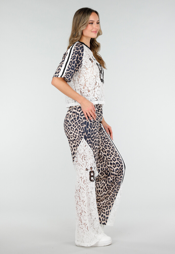 Panterprint Kant Set met Top en Broek