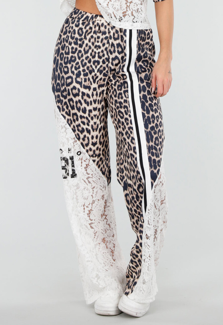 Panterprint Kant Set met Top en Broek