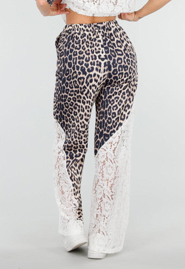 Panterprint Kant Set met Top en Broek