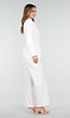 Witte Blazer met Gesp