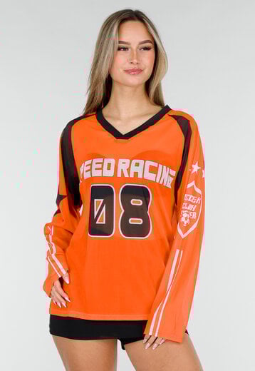 Oranje Mesh Longsleeve Jersey