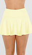 Gele Stretch Skort
