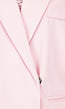 Lichtroze Oversized Asymmetrische Blazer