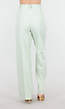 Mintgroene Wide Leg Pantalon