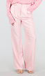 Lichtroze Wide Leg Pantalon