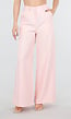 Lichtroze High Waist Wide Leg Pantalon