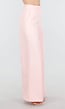 Lichtroze High Waist Wide Leg Pantalon