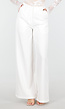 Witte High Waist Wide Leg Pantalon