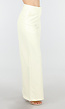 Lichtgele High Waist Wide Leg Pantalon