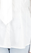 Witte Blouse met Stropdas en Lange Mouw
