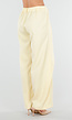 Butter Yellow Barrel Overslag Broek met Plooien en Stretchband