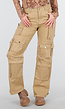 Camel Cargo Broek met Steekzakken en Klepzakken