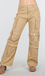Camel Cargo Broek met Steekzakken en Klepzakken