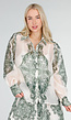 Groene Semi-Transparante Blouse met Paisley Print