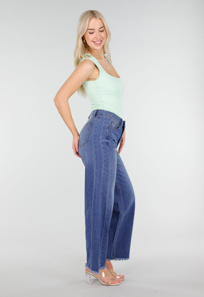 Mintgroene Body met Vierkante Hals en Brede Bandjes