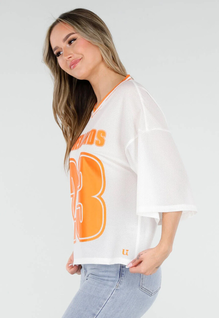 Oranje Netherlands Jersey Top met Nummer