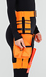 Oranje Cargo Riem met Zakken en Verstelbare Beenriemen