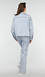 Denim Blouse met Wassing en Borstzakken