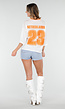 Oranje Netherlands Jersey Top met Nummer