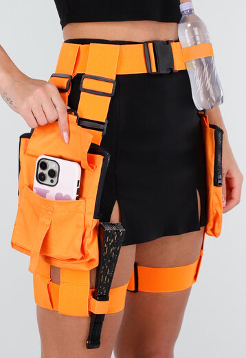 Oranje Festival Riem met Zakken