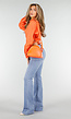Lichtblauwe Denim Flared Jeans met High Waist