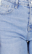 Lichtblauwe Denim Flared Jeans met High Waist