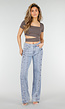 Taupe Cropped Sport Top met Korte Mouwen en Wrap Detail