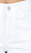 Witte Denim Extra Wide Leg Jeans met Hoge Taille en Stretch