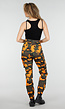 Oranje Camouflage Cargo Broek met Steekzakken