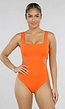 Effen Oranje Cut Out Body
