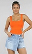 Effen Oranje Cut Out Body