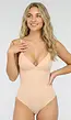 Beige Corrigerende Bodysuit