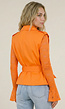 Oranje Gilet met Ceintuur