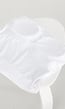 Witte Bandeau Top met Pads en Aansluitende Pasvorm