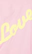 Roze Oversized T-shirt met Korte Mouwen en Backprint