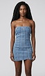 Strapless Denim Jurkje