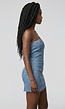 Strapless Denim Jurkje