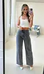 Witte Crop Top met Vierkante Hals
