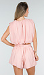 Lichtroze Matching Set met Mouwloze Top en Broekje
