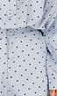 Lichtblauwe Polkadot Two Piece Set met Jack en Short