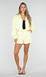 Pastelgele Polkadot Two Piece Set met Jack en Short