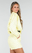 Pastelgele Polkadot Two Piece Set met Jack en Short