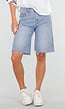 Lichtblauwe Denim Bermuda Short