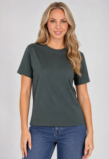 Grijs Basic T Shirt